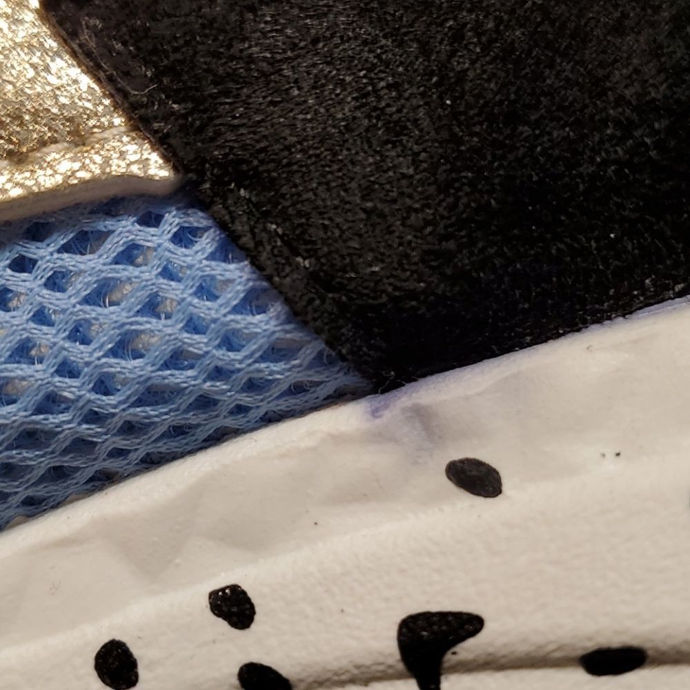 YOKI Colorblock Faux Suede Sneakers - Picture 7 of 12